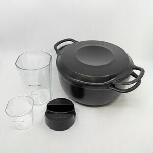 VERMICULAR Musui Japanese Cast Iron Enamel Pot with Accessories